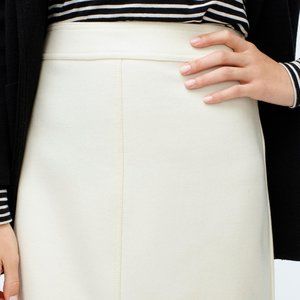 J Crew Princess Double Surge Wool Skirt NWOT
